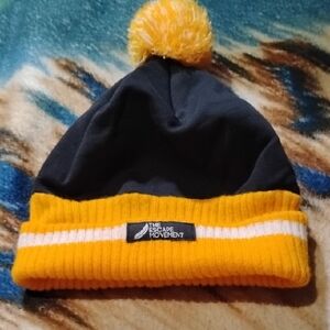 Men's Yellow and Black The Escape Movement Winter Hat Toque Beanie Canada